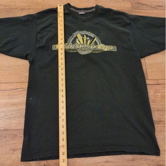 VTG 2000 Oklahoma City Thunder OKC The Millennium Adult Large Skate Y2K - Picture 4 of 8